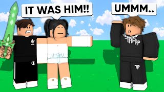 I Made A GIRL Mad and Her BOYFRIEND Joined Roblox Bedwars [upl. by Kaitlynn]