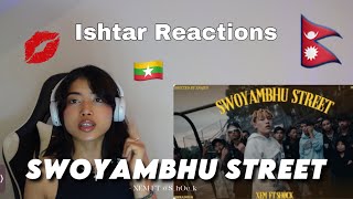 ISHTAR REACTS TO SWOYAMBHU STREET  XEM FT ShOckOFFICIAL MV Reaction Video [upl. by Eslek]