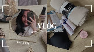 mijn haar routine 🫧 kruidvat en zeeman finds amp eten bij welmoed 💕  vlog 65 [upl. by Dwinnell586]