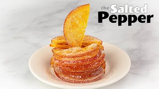 EASY Homemade Candied Orange Slices [upl. by Bron]