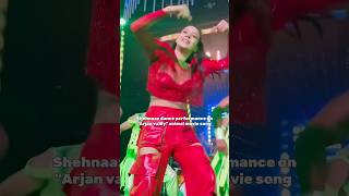 Shehnaaz Gill dance performance on arjan vailly song from animal movie💃 shorts shehnaazgill dance [upl. by Atlanta259]