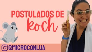 Postulados de Koch  Generalidades de Microbiologia  MICRO CON LUA [upl. by Esorbma51]