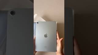 Apple IPad Air 11’ M2 unboxing unboxing apple ipad ipad blue shorts [upl. by Inirt]