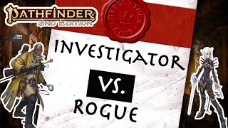 Investigator vs Rogue — Whos the Most Precise Striker in Pathfinder 2nd Edition [upl. by Jaala]