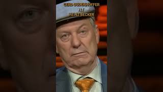 HEINZ BECKER genial comedy Der unvergleichliche [upl. by Herr22]