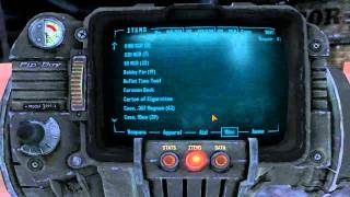 Fallout New Vegas  Getting Started  The Pipboy Ep 3 [upl. by Korwin366]