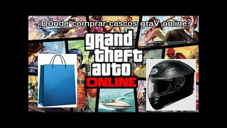 Donde comprar cascos en GTA Online Moto combate protectores [upl. by Herson]