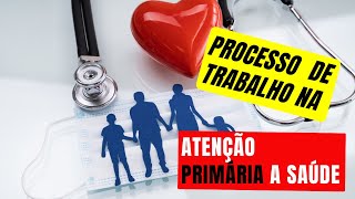 AULA 3  PROCESSO DE TRABALHO NA APS ESTRATÉGIA SAÚDE DA FAMÍLIA saude aula AUPEnfermagem [upl. by Nigrom]