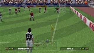 PES 2013 PS2 Widescreen Patches PCSX2 Nightly Gameplay [upl. by Aiciled]