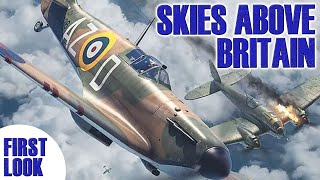 Skies above Britain First Look  World War 2 Battle of Britain Wargame Boardgame  GMT Games [upl. by Sousa868]