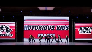 Notorious Kids  France  Junior Division Prelims  2023 World Hip Hop Dance Championship [upl. by Wiskind]