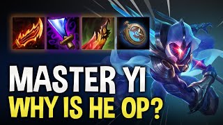 WHY PEOPLE THINK THAT MASTER YI IS OP  COWSEP [upl. by Andri]