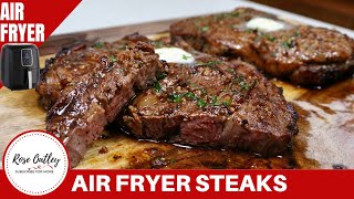 Air Fryer Steak  Juicy and Tender Ribeye Steak [upl. by Ruffo25]