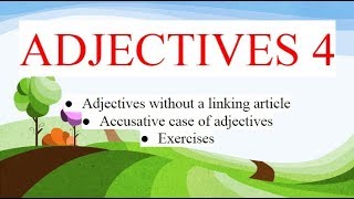 Albanian for beginners accusative case of adjectives  part 2 [upl. by Bradney170]