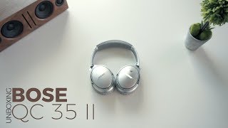 Bose QC 35 II Headphones Unboxing [upl. by Eromle]