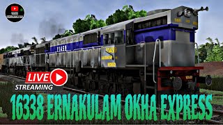 MSTS  16338 Ernakulam okha Express Irkonkan Route  Full Journey  full Gameplay TS20 [upl. by Saretta]