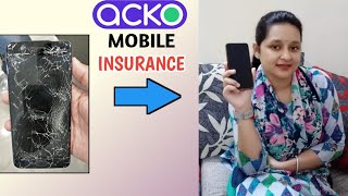 Review of Buying Acko Mobile Insurance Paisa Vasool acko ackoinsurance [upl. by Vidda242]