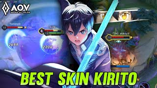 AOV  ALLAINKIRITO GAMEPLAY  BEST SKIN KIRITO  ARENA OF VALOR [upl. by Naujal]