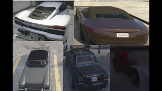 All epsilon program cars locations IN ORDER GTA 5 [upl. by Eceinaj517]