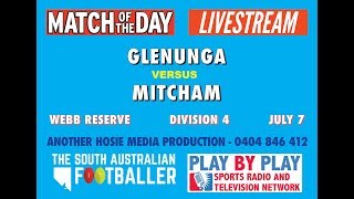 Glenunga Vs Mitcham SAAFL Div 4 Round 13 [upl. by Jed]