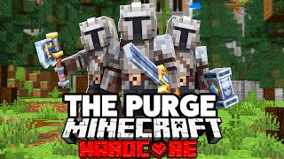 100 Players Simulate a MEDIEVAL PURGE in Minecraft [upl. by Geoff]