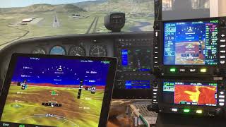 Avidyne IFD550 flying with XPlane [upl. by Leonardi]