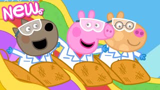 Peppa Pig Tales 💨 Super Science Slide 🛝 BRAND NEW Peppa Pig Episodes [upl. by Acceb]