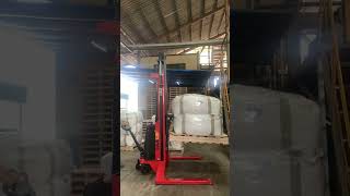 hand stacker electric 4 mtr [upl. by Inej]