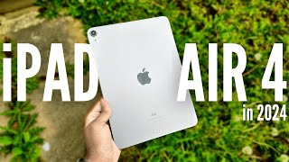 iPad Air 4 in 2024  WORTH IT Review [upl. by Leumhs16]