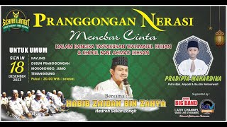 PRANGGONGAN NERASI MENEBAR CINTA BERSAMA HABIB ZAIDAN BIN YAHYA  MOROBONGO JUMO TEMANGGUNG [upl. by Lieno]