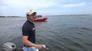 A Little Accident at Barnegat Bay While Fishing for Fluke TTYDSWYSAH Barnegat Bay NJ [upl. by Atteniuq]