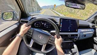 The 2024 Toyota Tacoma Trailhunter is the Top Taco  POV First Driving Impressions [upl. by Euell528]