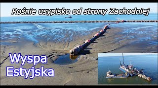 Budowa Wyspy Estyjskiej  Zobacz uspyisko od strony zachodniej [upl. by Terrag]