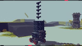 Besiege  Shellejecting gun [upl. by Nalyt]