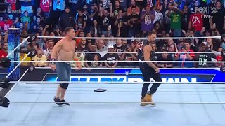 LA Knight Saves John Cena  WWE SmackDown 9292023 [upl. by Ardnahsal590]