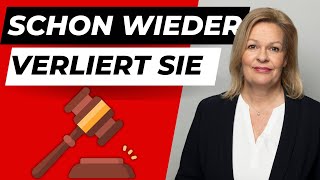 Faesers Gesetze fallen Verfassungsgericht schlägt wieder zu [upl. by Ahsial663]