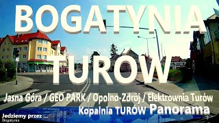 Bogatynia  Jasna Góra  OpolnoZdrój  Kopalnia Turów Panorama  Elektrownia Turów  Geo Park [upl. by Aihsilef]