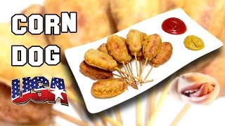 ✔ Cómo Hacer Corn Dog  Recetas de Cocina [upl. by Isus]