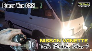 Punca Nissan Vanette  Tak Boleh Start [upl. by Abdel891]