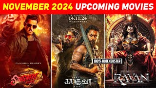 Top 10 Upcoming Big Movies Releasing November 2024 In Hindi  Upcoming Bollywood amp South Films [upl. by Altaf]