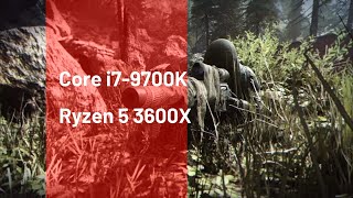 Core i79700K vs Ryzen 5 3600X  Testing 13 games with Ultra settings [upl. by Aisat]