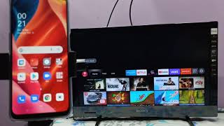 How to Connect OPPO A94 to TV  Screen Mirroring  Connect to Smart TV  Screen Cast [upl. by Nylg]