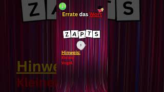 Teste dein Wissen Erkennst du diese Anagramme Wortspiel Quiz shorts [upl. by Manlove223]