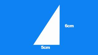 How to find the area of a right angled triangle [upl. by Cassey318]