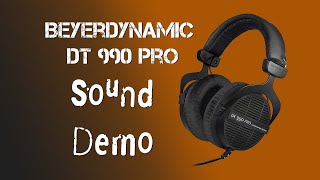 Beyerdynamic DT 990 Sound Demo [upl. by Lennaj742]