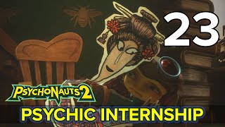 23 Psychic Internship Let’s Play Psychonauts 2 PC w GaLm [upl. by Allenotna]