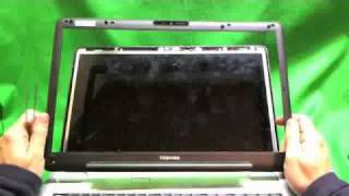 Toshiba Satellite L555 Laptop Screen Replacement Procedure [upl. by Nims180]