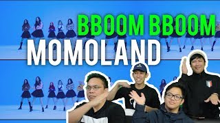 MOMOLAND explode with quotBBOOM BBOOMquot MV Reaction roadto100k [upl. by Catina]