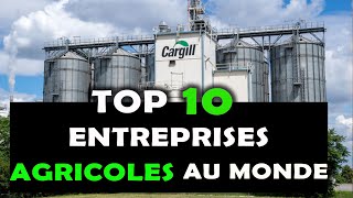 AGRICULTURE Voici les 10 Entreprises Agricoles les plus puissantes et influentes au monde [upl. by Porty584]