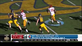 Eagles Draft WR Nelson Agholor [upl. by Ferrell]